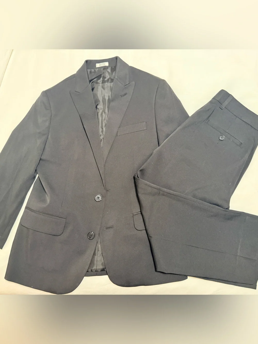 Classic Boy’s Calvin Klein Black Suit Jacket and Trousers